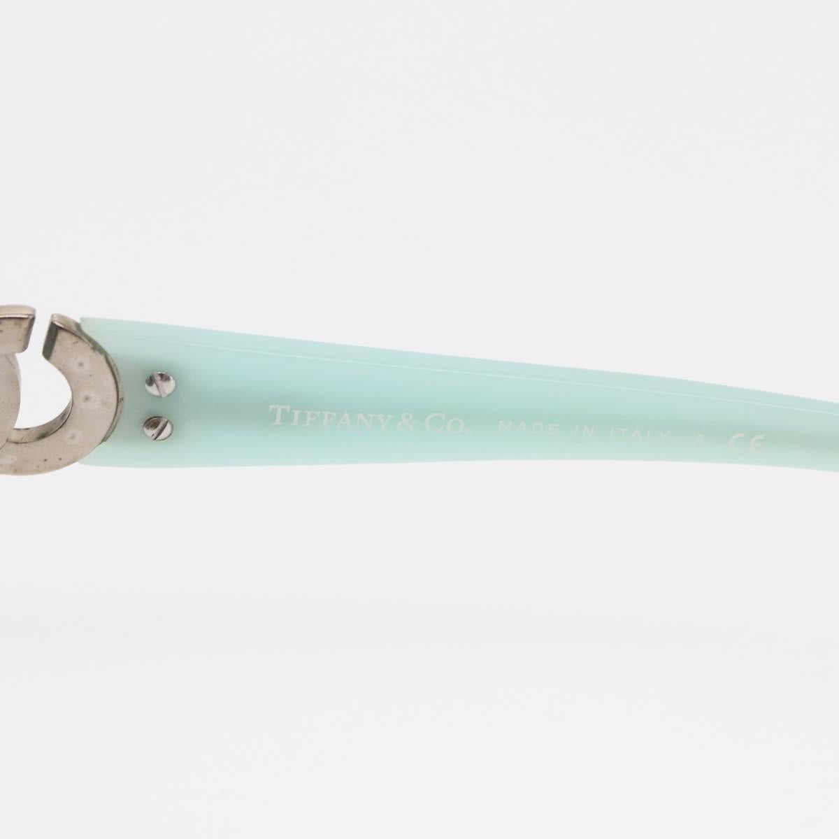 TIFFANY&Co. Sunglasses Plastic Baby blue Auth am10242