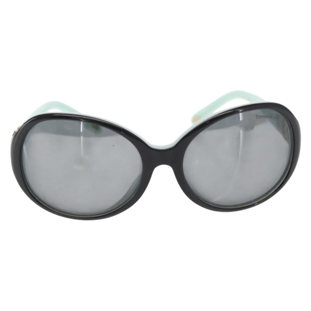 TIFFANY&Co. Sunglasses Plastic Baby blue Auth am10242