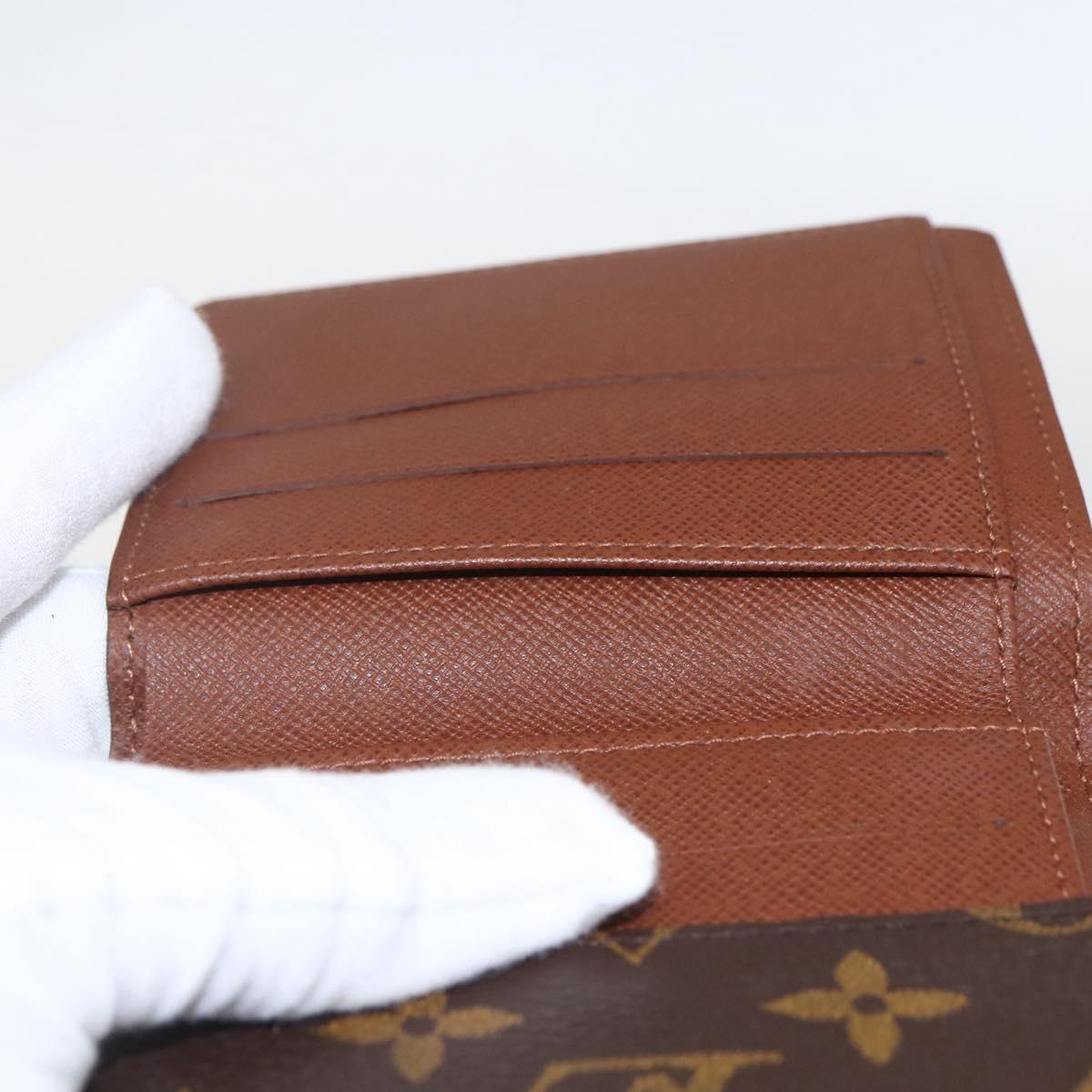 LOUIS VUITTON Monogram Porte Monnaie Bier Cartes Crdit M61652 LV Auth am10261V