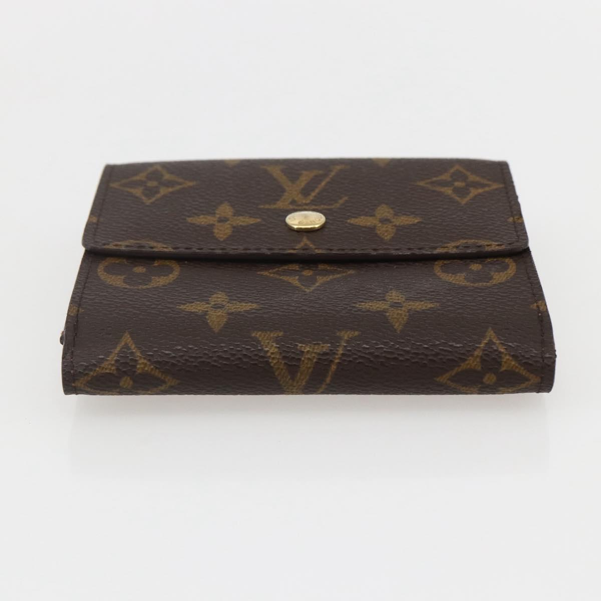LOUIS VUITTON Monogram Porte Monnaie Bier Cartes Crdit M61652 LV Auth am10261V