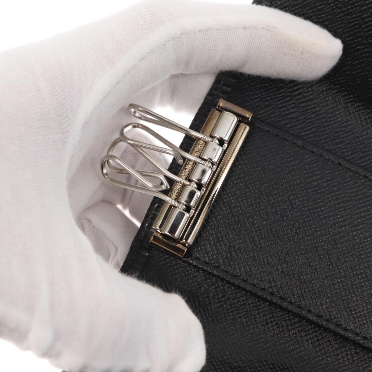 LOUIS VUITTON Epi Multicles 4 Key Case Noir M63822 LV Auth am10266V
