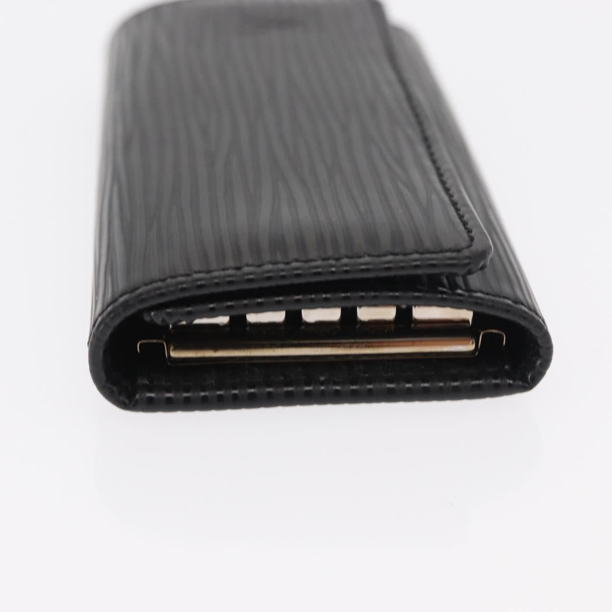 LOUIS VUITTON Epi Multicles 4 Key Case Noir M63822 LV Auth am10266V