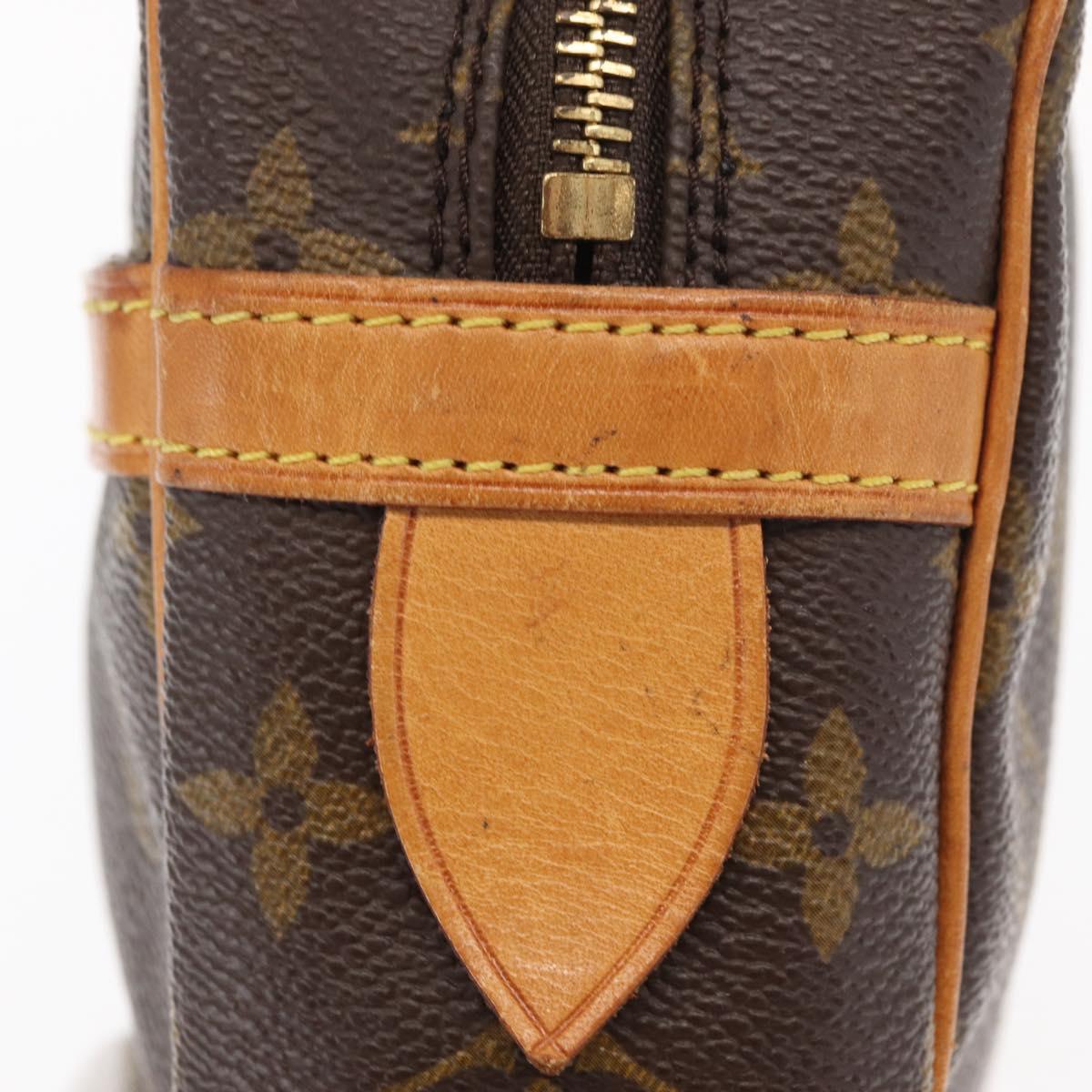LOUIS VUITTON Monogram Compiegne 28 Clutch Bag M51845 LV Auth am10267