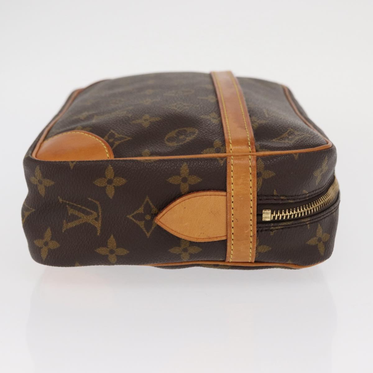 LOUIS VUITTON Monogram Compiegne 28 Clutch Bag M51845 LV Auth am10267