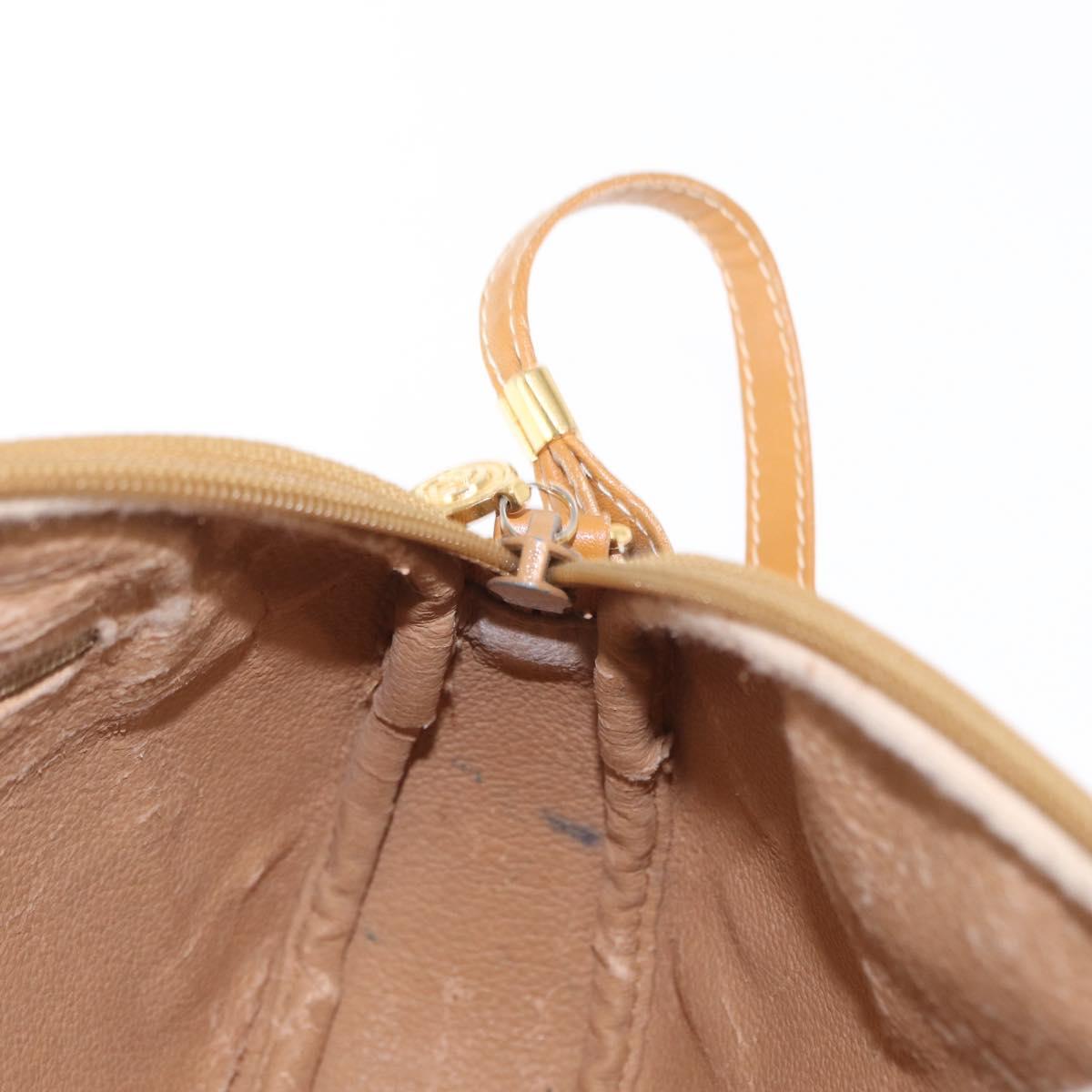 GUCCI Micro GG Supreme Shoulder Bag PVC Ivory Gold 007 89 0094 Auth am10270