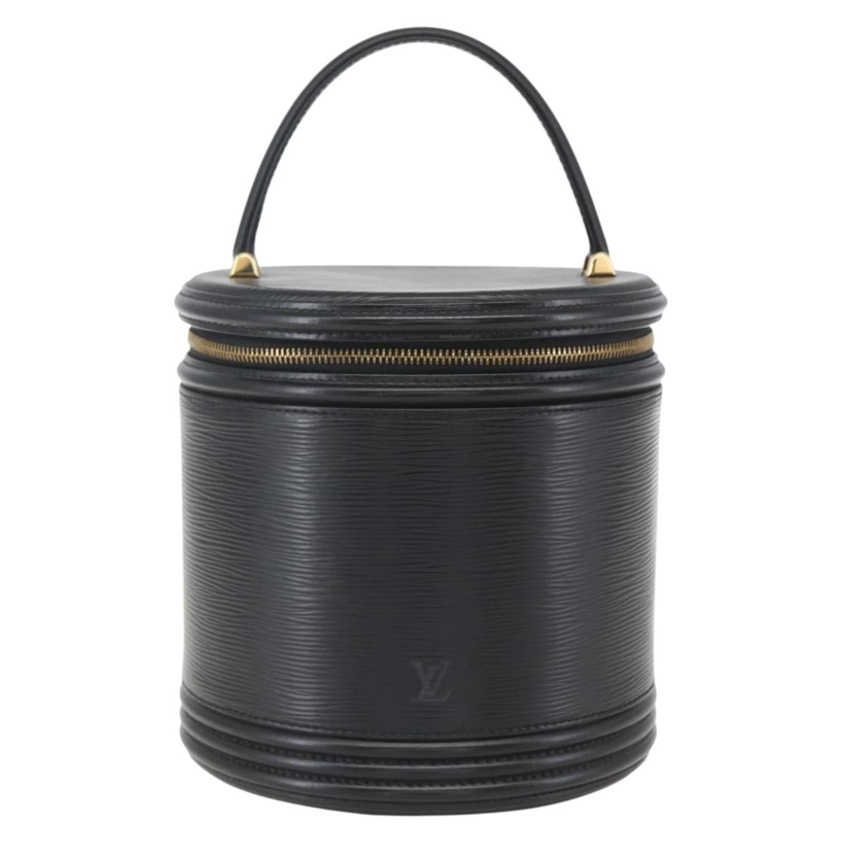 LOUIS VUITTON Epi Cannes Hand Bag Black M48032 LV Auth am10274