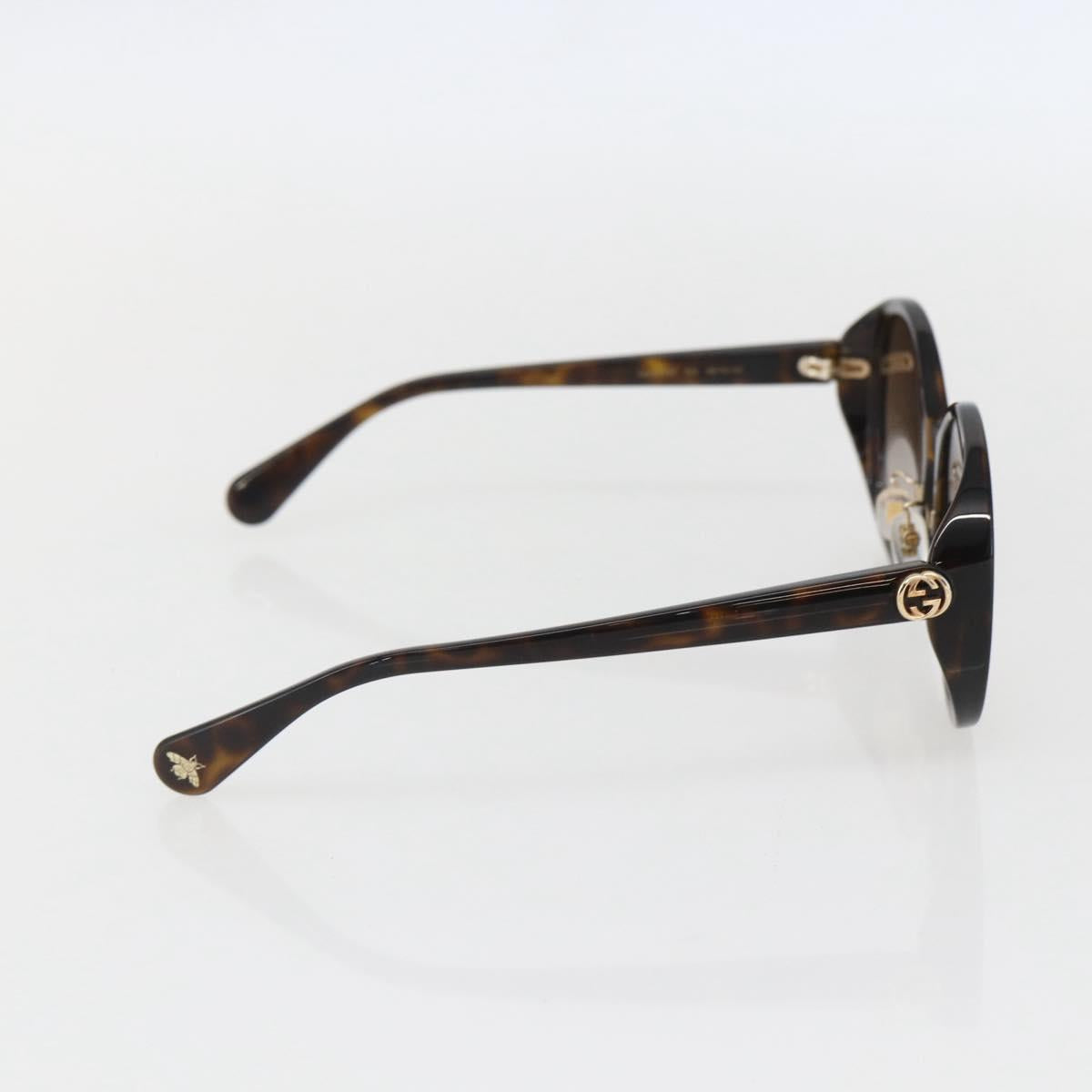 GUCCI Sunglasses plastic Dark Brown Auth am10283V