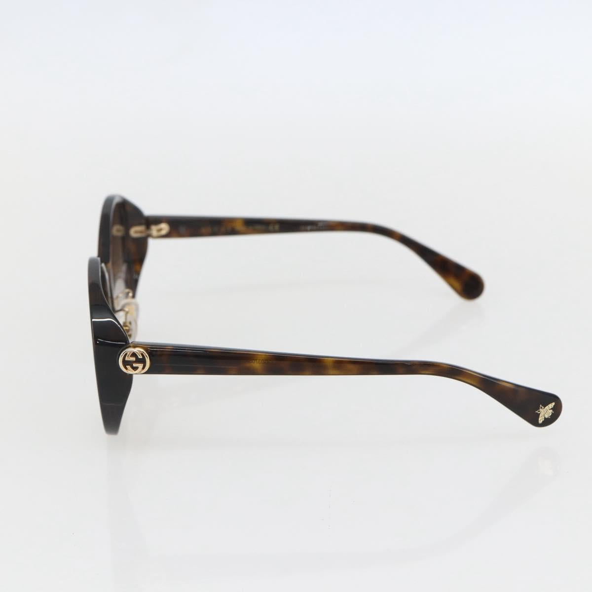 GUCCI Sunglasses plastic Dark Brown Auth am10283V