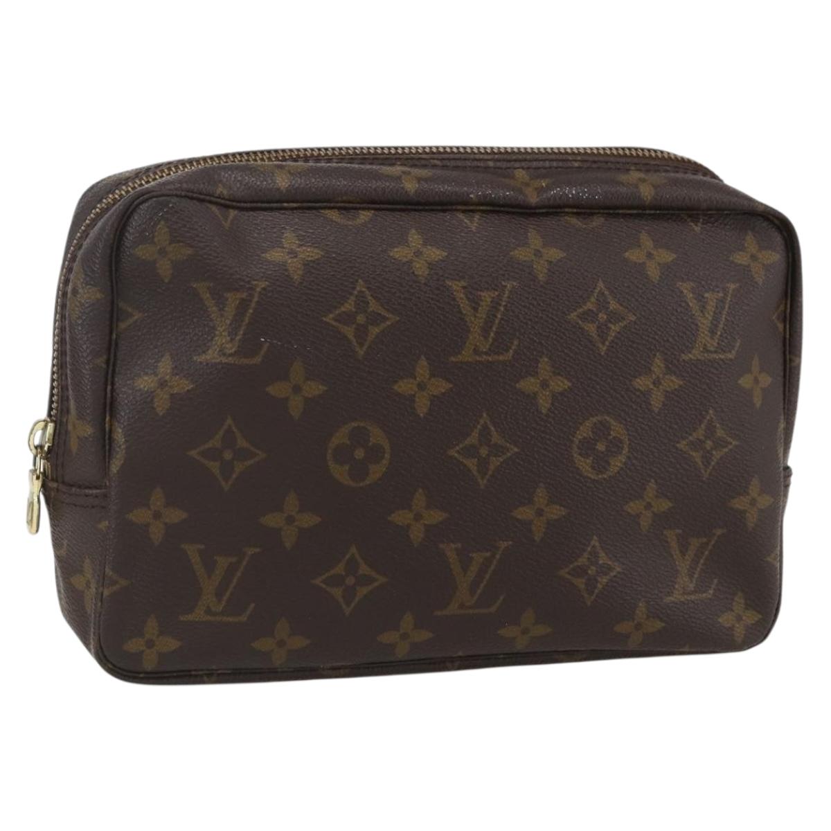 LOUIS VUITTON Monogram Trousse Toilette 23 Clutch Bag M47524 LV Auth am10349