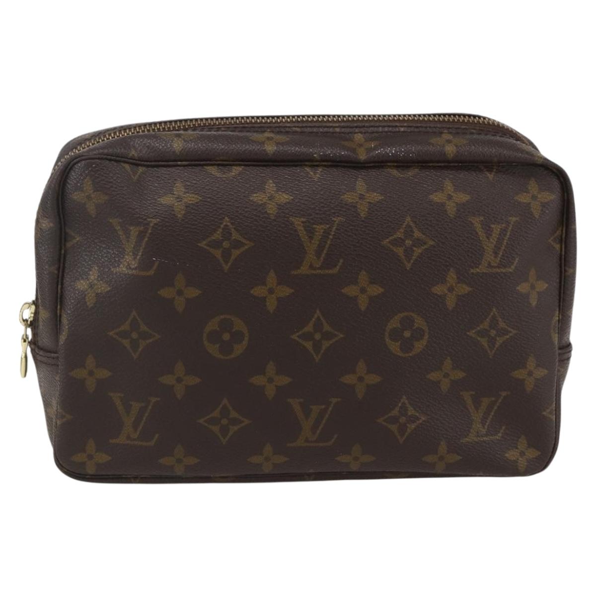 LOUIS VUITTON Monogram Trousse Toilette 23 Clutch Bag M47524 LV Auth am10349