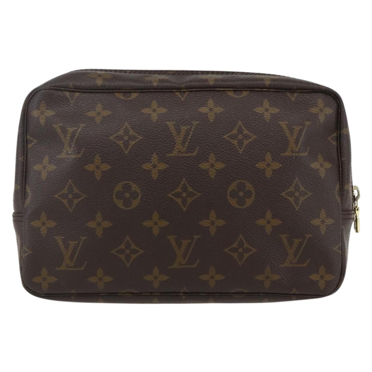 LOUIS VUITTON Monogram Trousse Toilette 23 Clutch Bag M47524 LV Auth am10349