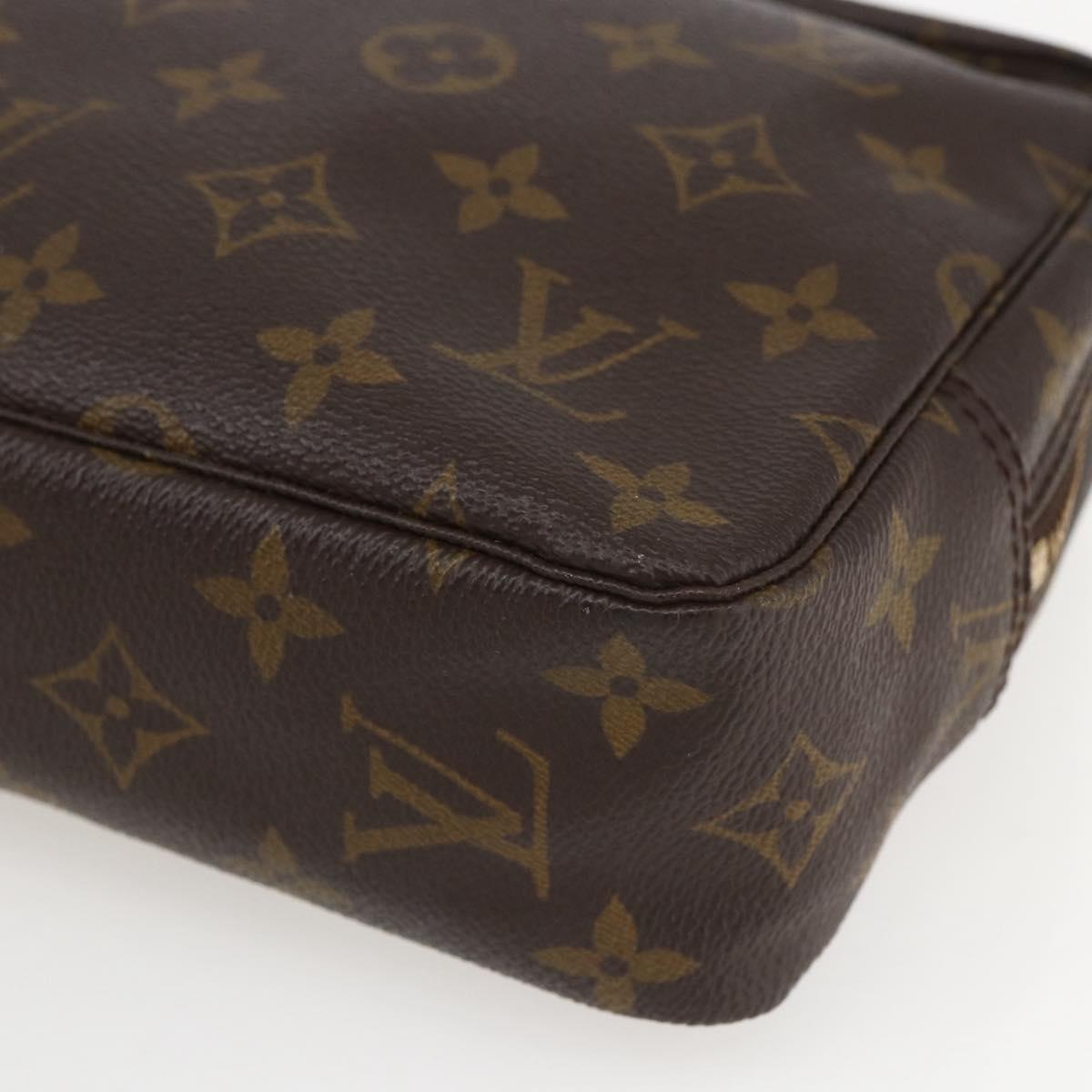 LOUIS VUITTON Monogram Trousse Toilette 23 Clutch Bag M47524 LV Auth am10349