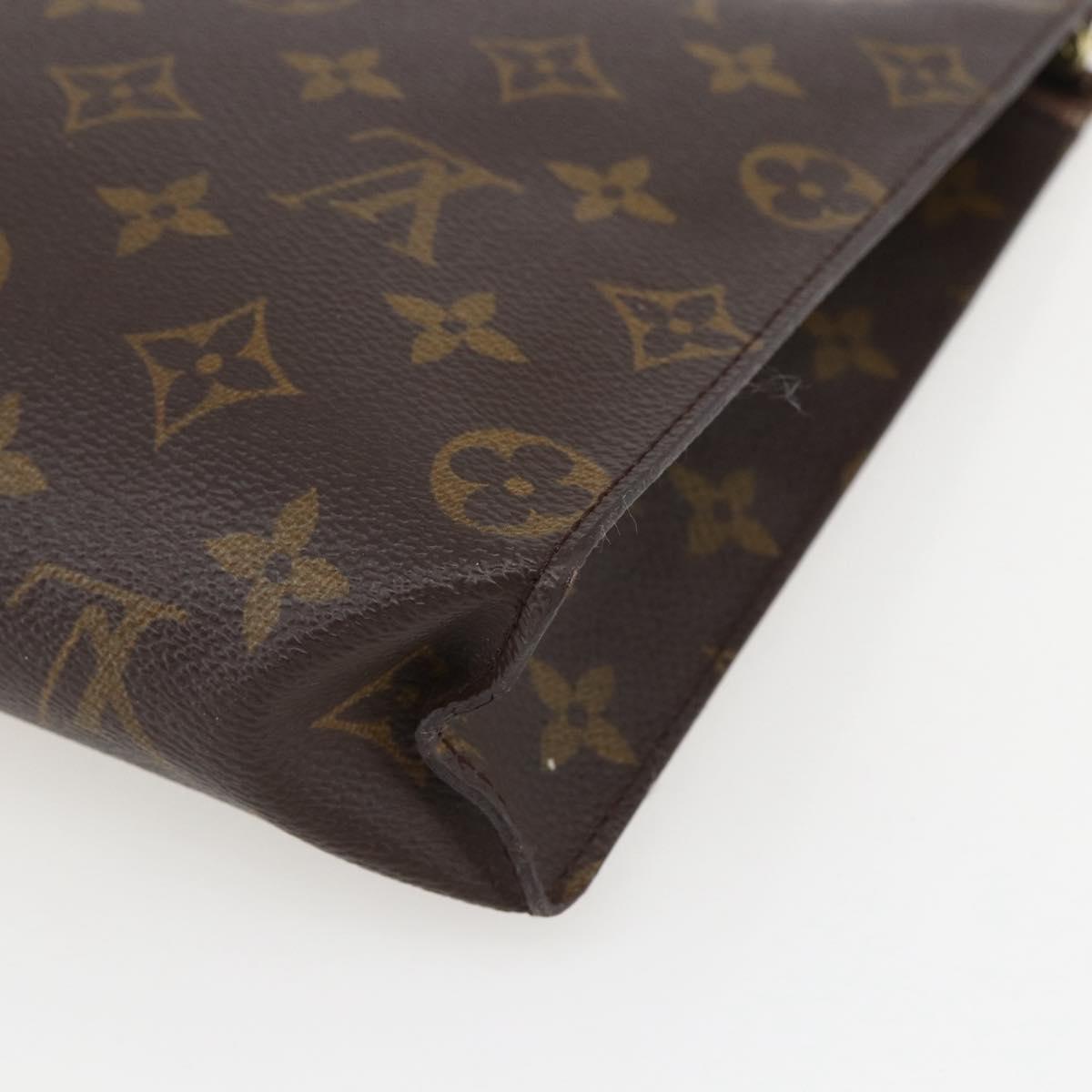 LOUIS VUITTON Monogram Poche Toilette 26 Pouch M47542 LV Auth am10350