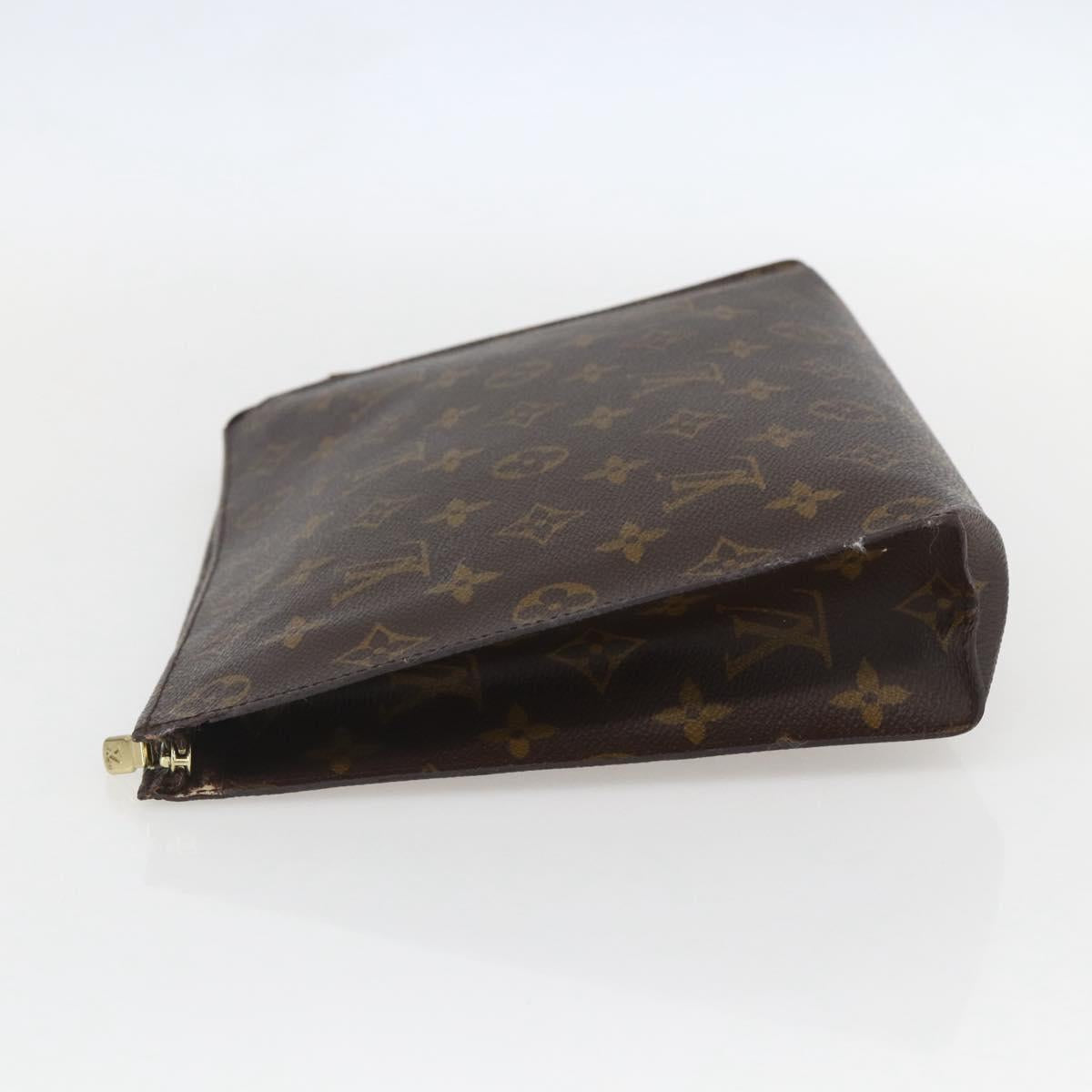 LOUIS VUITTON Monogram Poche Toilette 26 Pouch M47542 LV Auth am10350