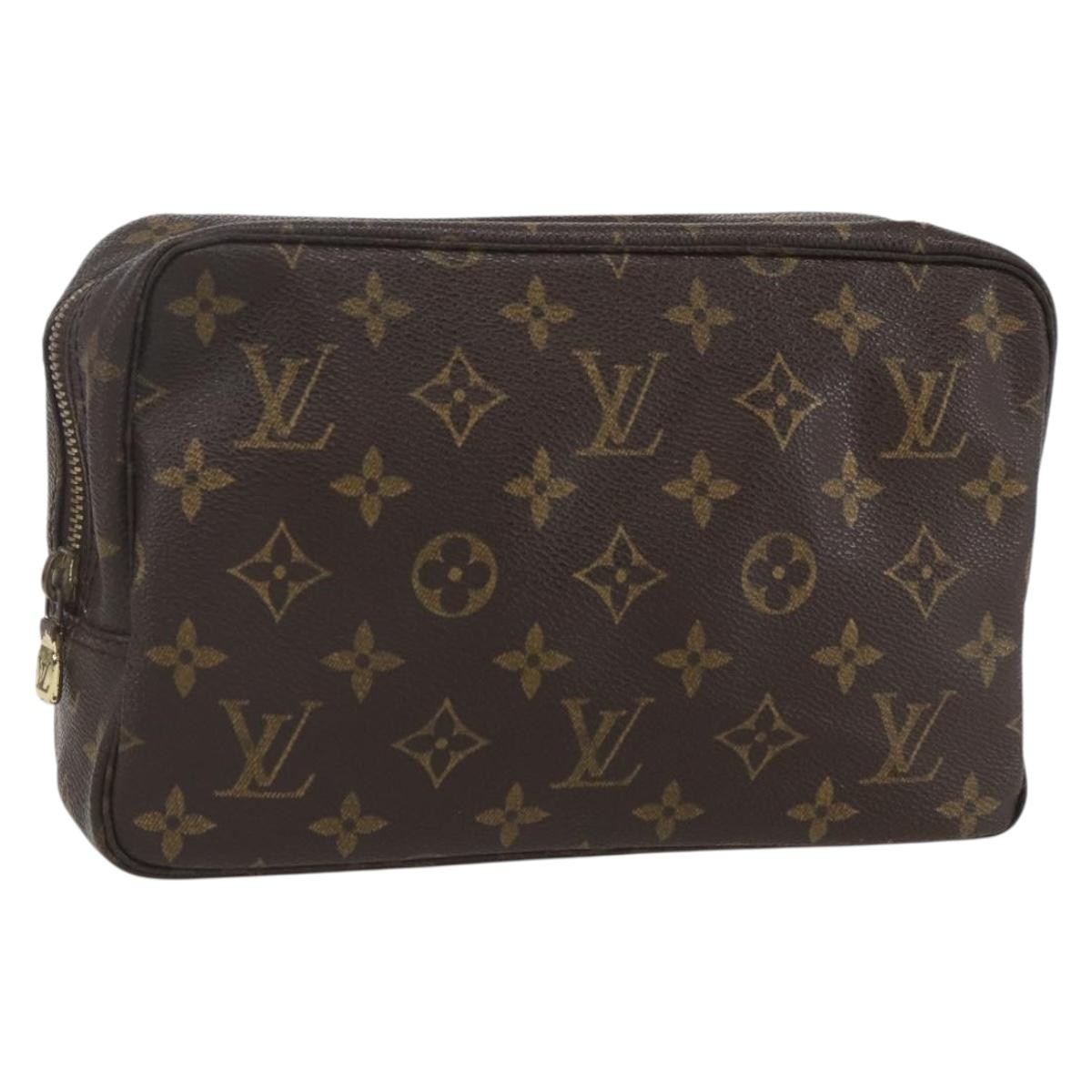 LOUIS VUITTON Monogram Trousse Toilette 23 Clutch Bag M47524 LV Auth am10355