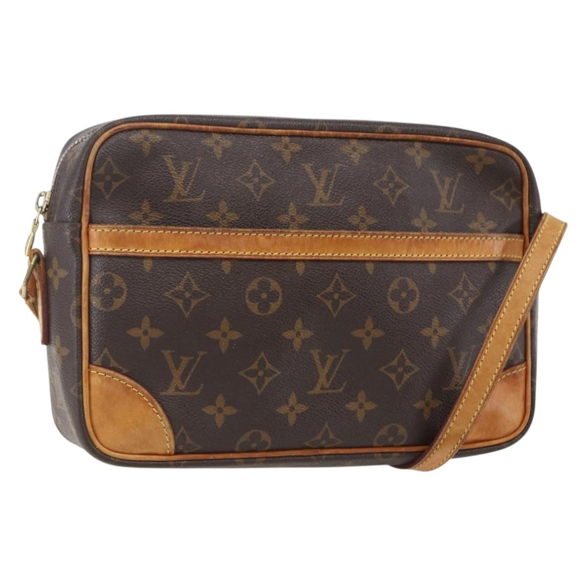 LOUIS VUITTON Monogram Trocadero 27 Shoulder Bag M51274 LV Auth am10358