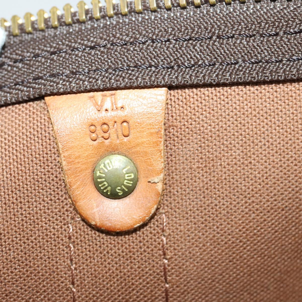 LOUIS VUITTON Monogram Keepall 45 Boston Bag M41428 LV Auth am10368