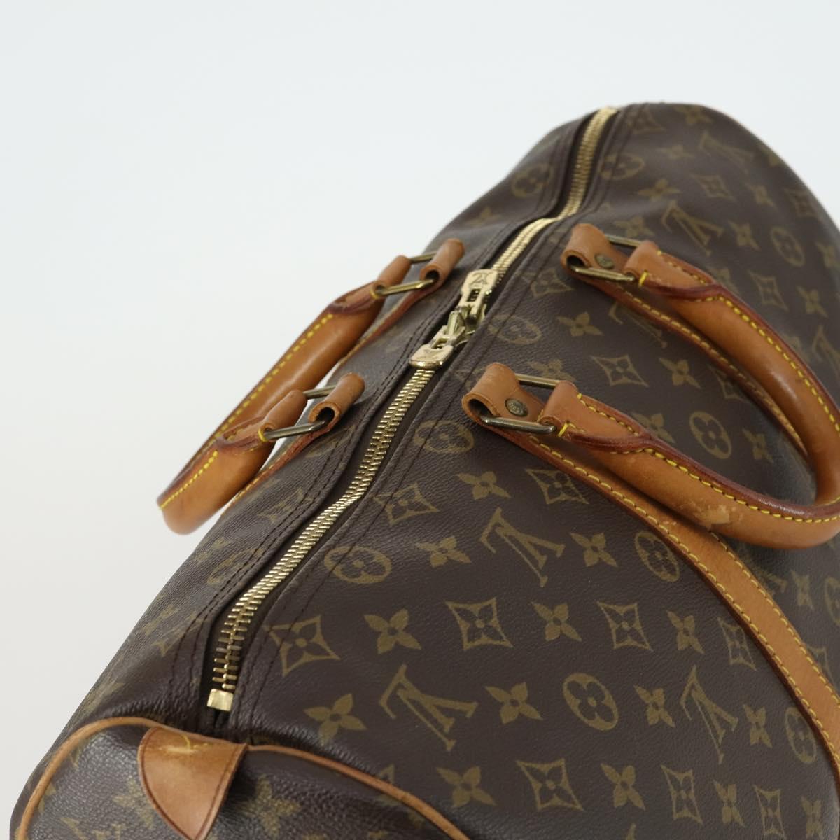 LOUIS VUITTON Monogram Keepall 45 Boston Bag M41428 LV Auth am10368