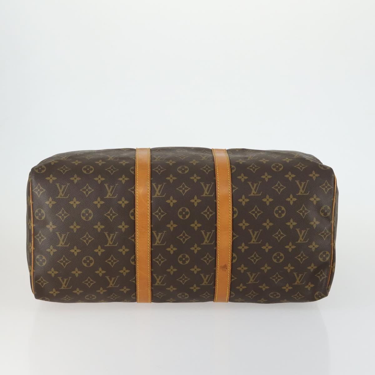 LOUIS VUITTON Monogram Keepall 50 Boston Bag M41426 LV Auth am10370