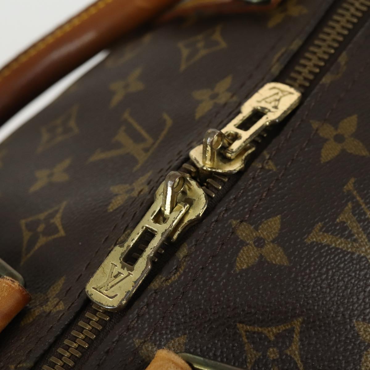 LOUIS VUITTON Monogram Keepall 60 Boston Bag M41422 LV Auth am10371