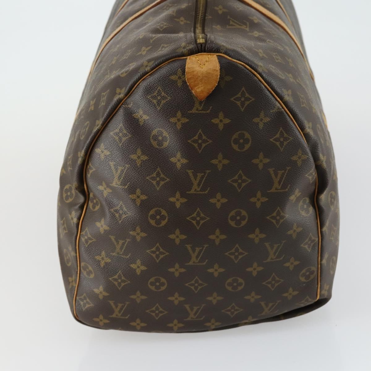 LOUIS VUITTON Monogram Keepall 60 Boston Bag M41422 LV Auth am10371