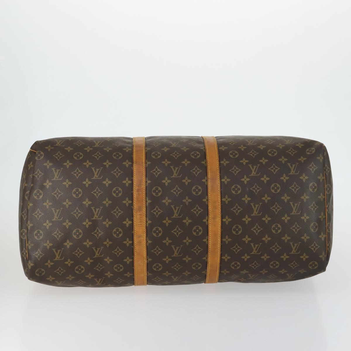 LOUIS VUITTON Monogram Keepall 60 Boston Bag M41422 LV Auth am10371