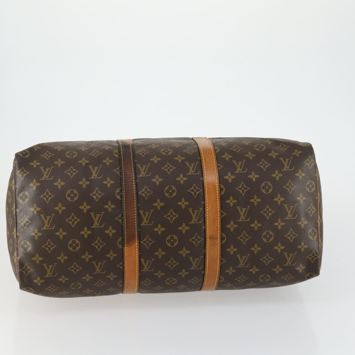 LOUIS VUITTON Monogram Keepall 50 Boston Bag M41426 LV Auth am10377