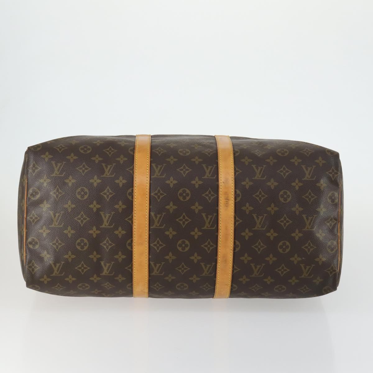LOUIS VUITTON Monogram Keepall 50 Boston Bag M41426 LV Auth am10378