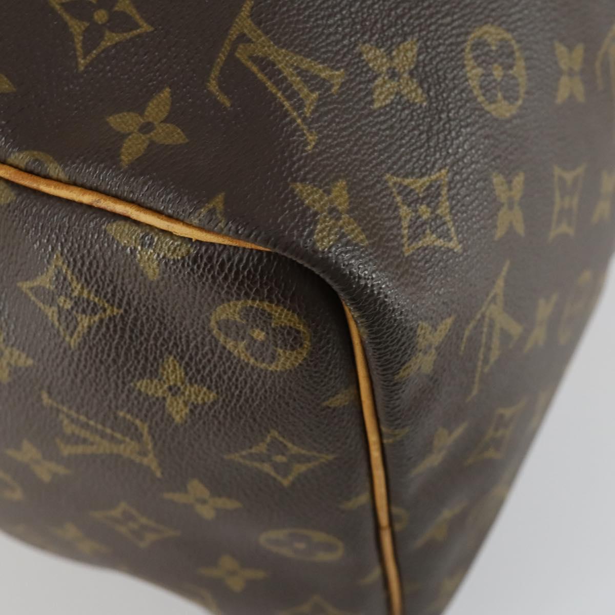 LOUIS VUITTON Monogram Keepall 45 Boston Bag M41428 LV Auth am10380