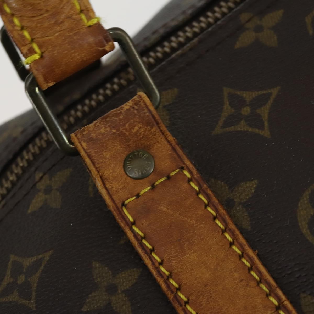 LOUIS VUITTON Monogram Keepall Bandouliere 60 Boston Bag M41412 LV Auth am10381