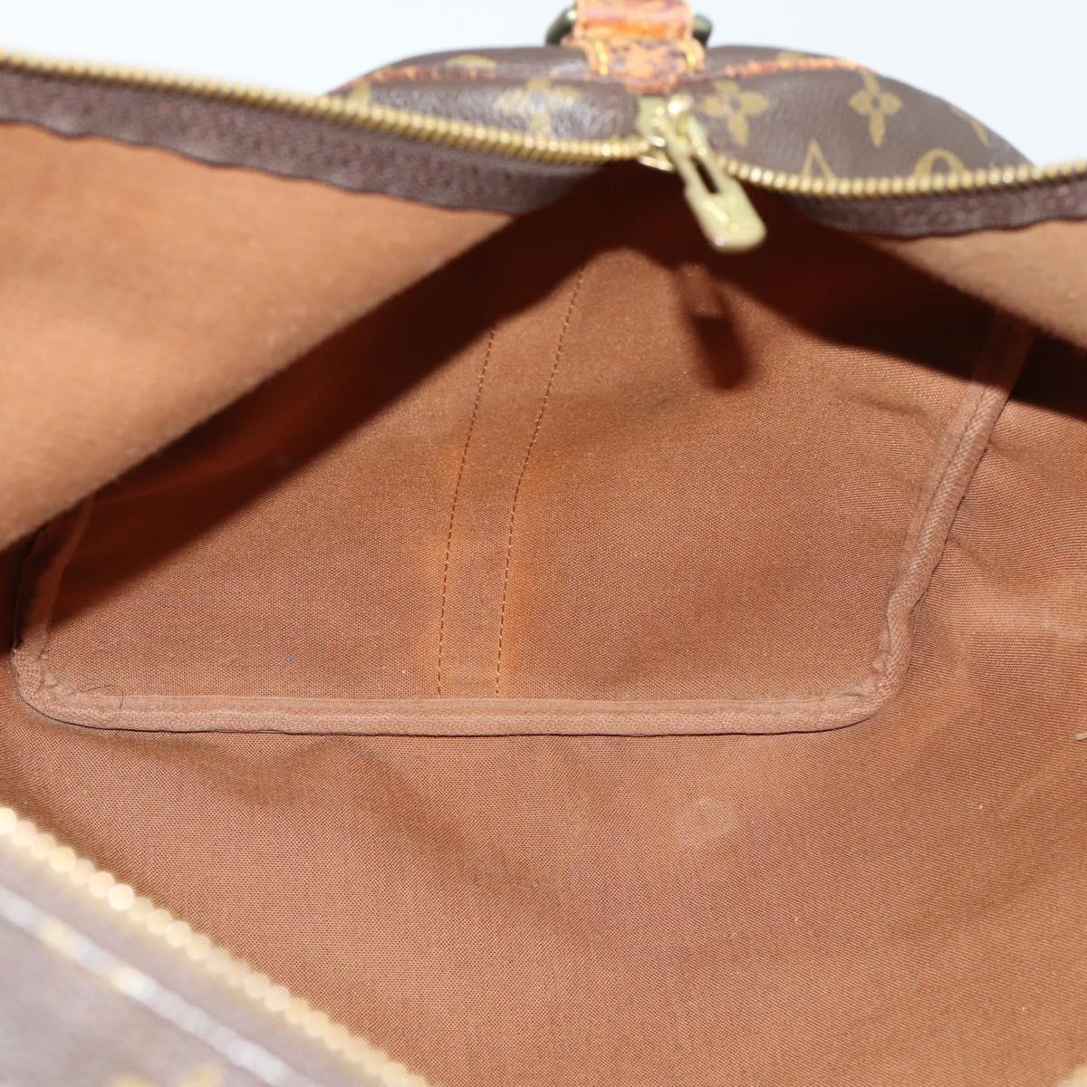 LOUIS VUITTON Monogram Keepall Bandouliere 60 Boston Bag M41412 LV Auth am10381