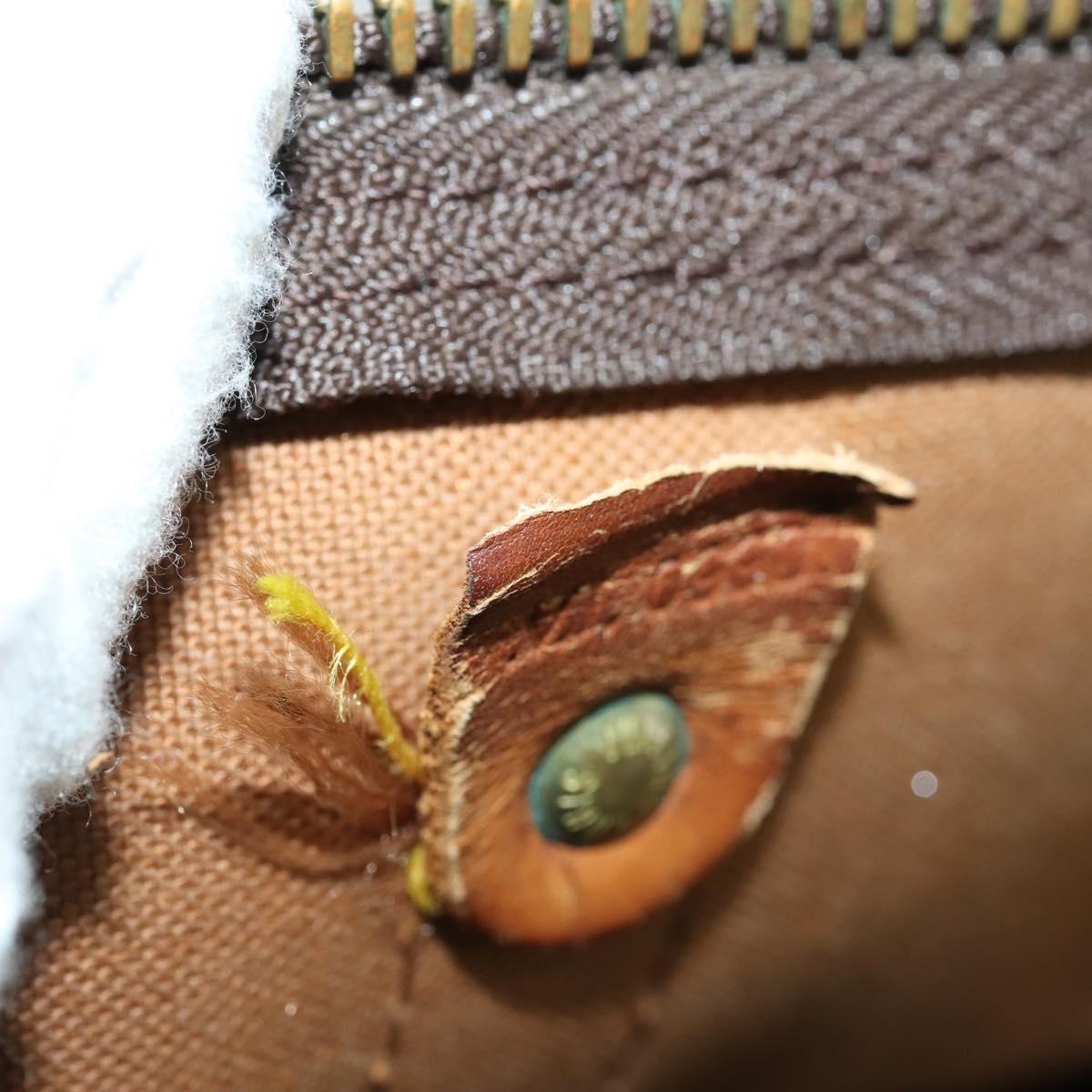 LOUIS VUITTON Monogram Keepall Bandouliere 60 Boston Bag M41412 LV Auth am10381