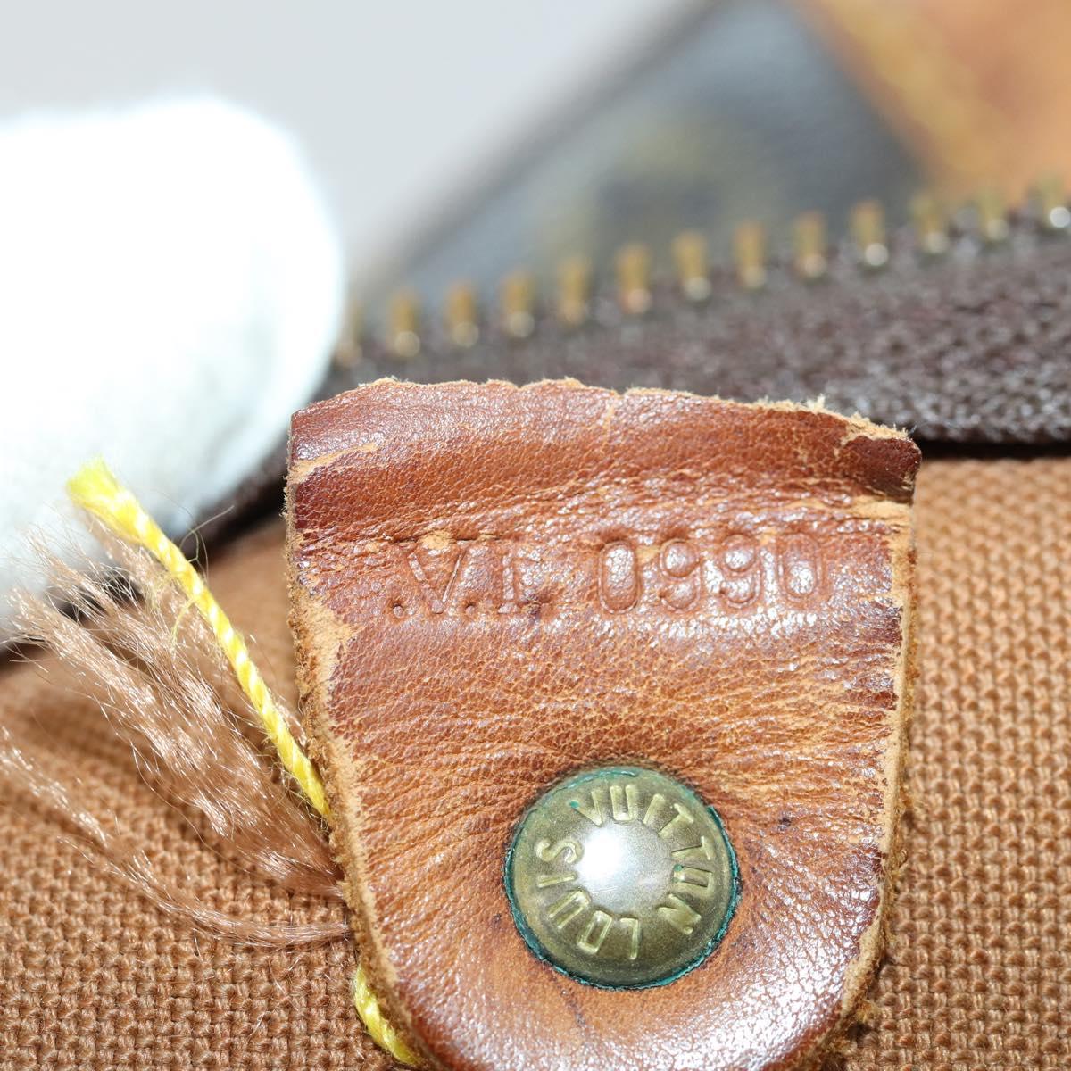 LOUIS VUITTON Monogram Keepall Bandouliere 60 Boston Bag M41412 LV Auth am10381