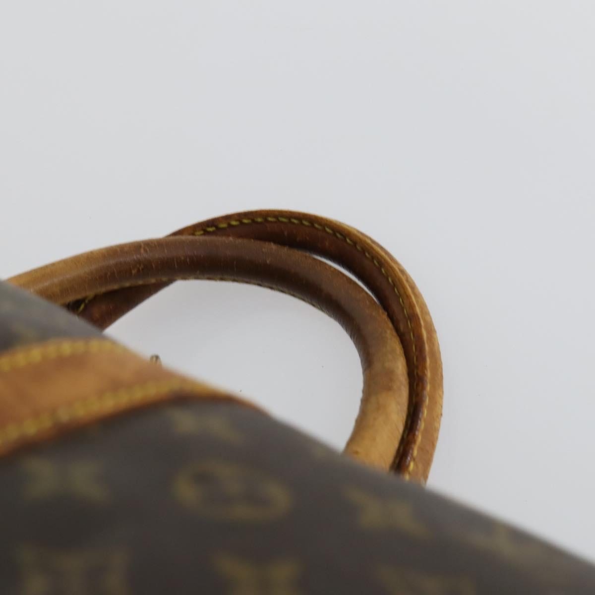 LOUIS VUITTON Monogram Keepall Bandouliere 60 Boston Bag M41412 LV Auth am10381