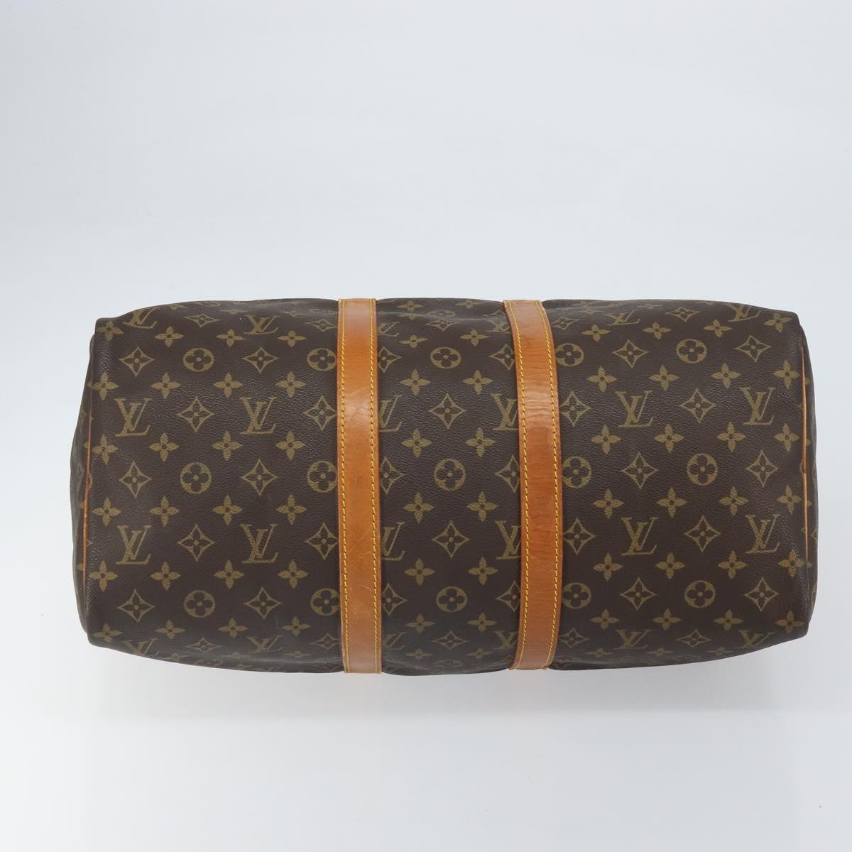 LOUIS VUITTON Monogram Keepall 45 Boston Bag M41428 LV Auth am10382