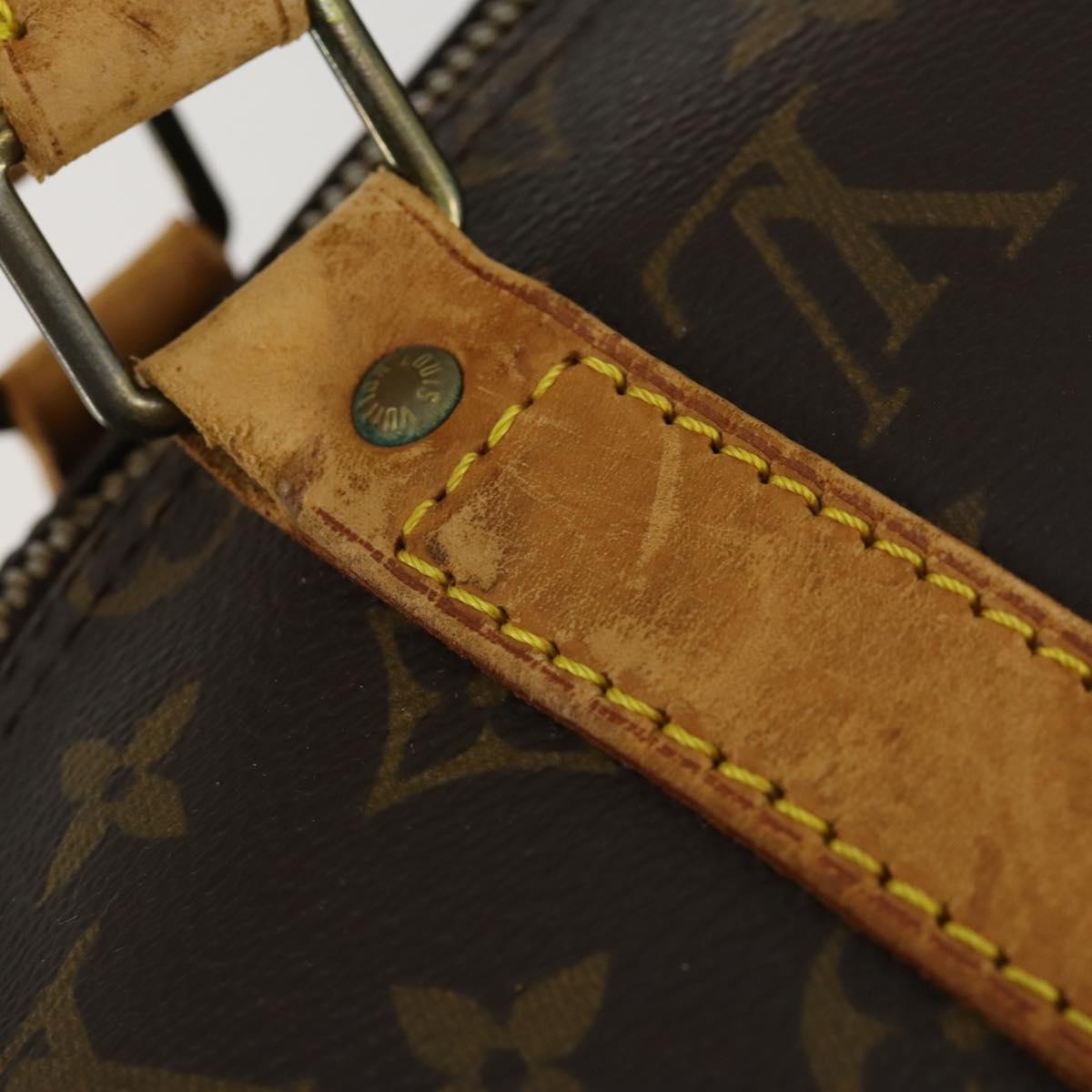 LOUIS VUITTON Monogram Keepall 50 Boston Bag M41426 LV Auth am10385