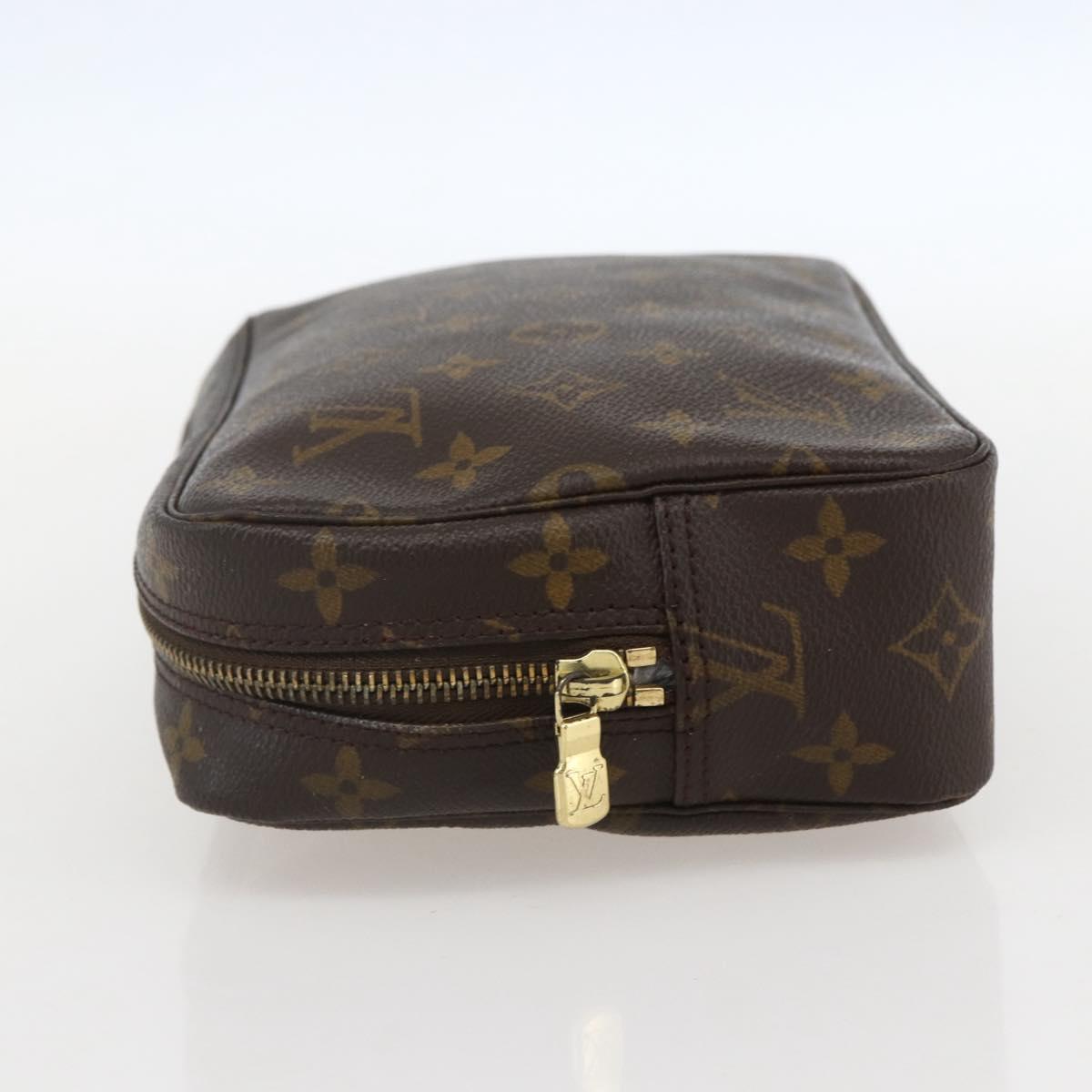 LOUIS VUITTON Monogram Trousse Toilette 23 Clutch Bag M47524 LV Auth am10394