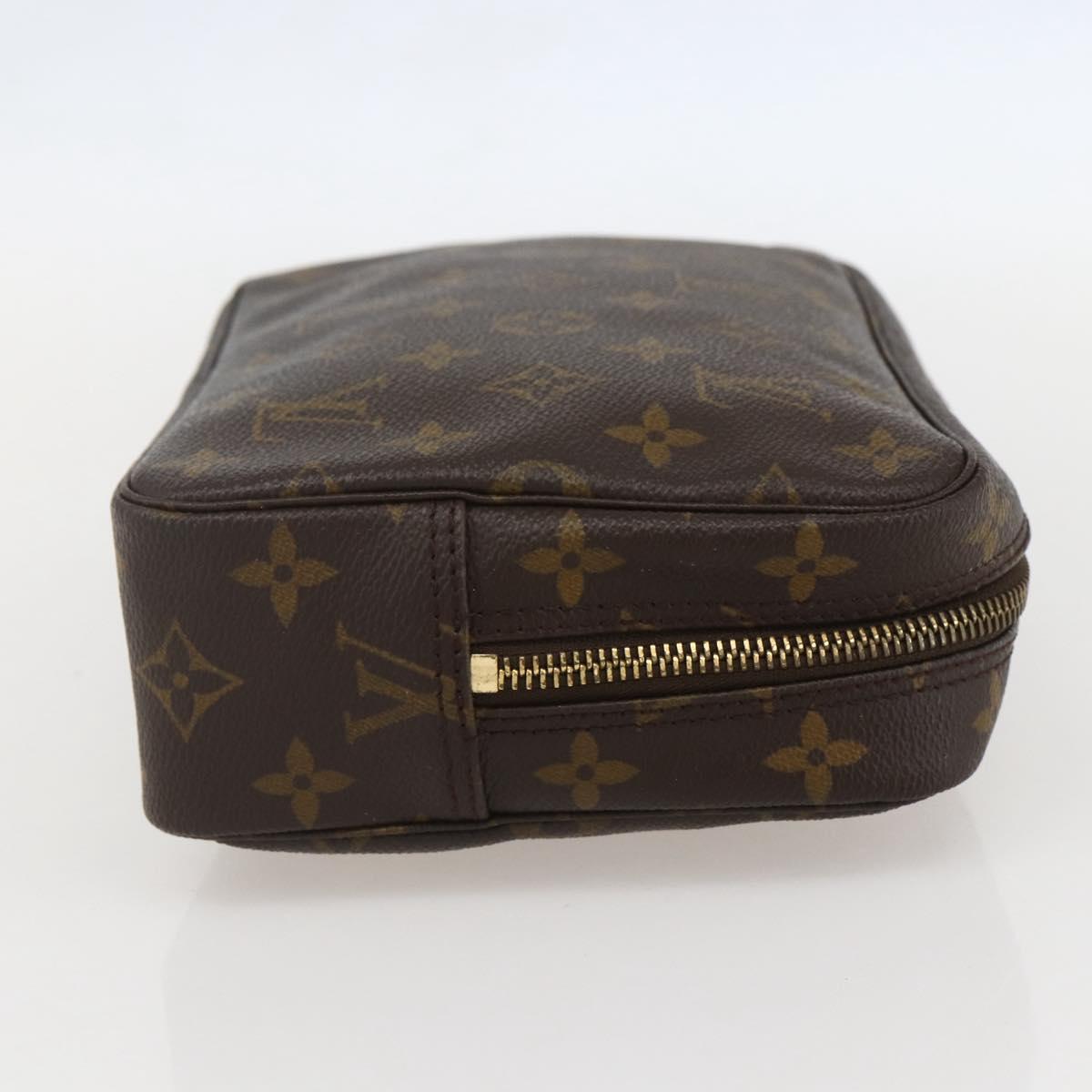 LOUIS VUITTON Monogram Trousse Toilette 23 Clutch Bag M47524 LV Auth am10394