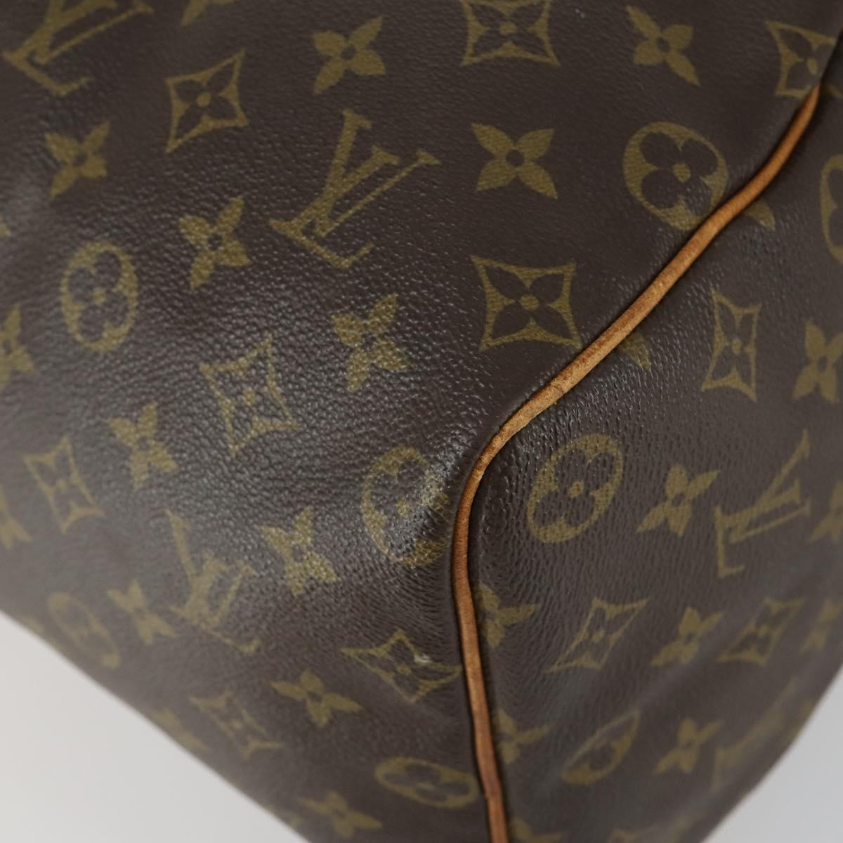 LOUIS VUITTON Monogram Speedy 40 Hand Bag M41522 LV Auth am10399