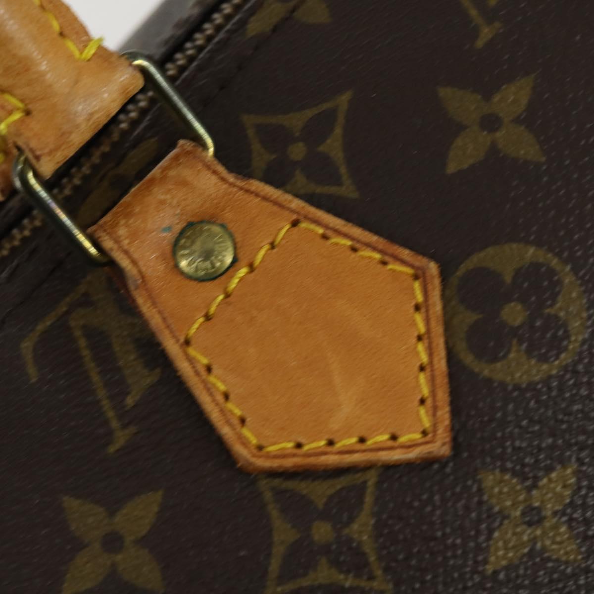 LOUIS VUITTON Monogram Speedy 40 Hand Bag M41522 LV Auth am10399