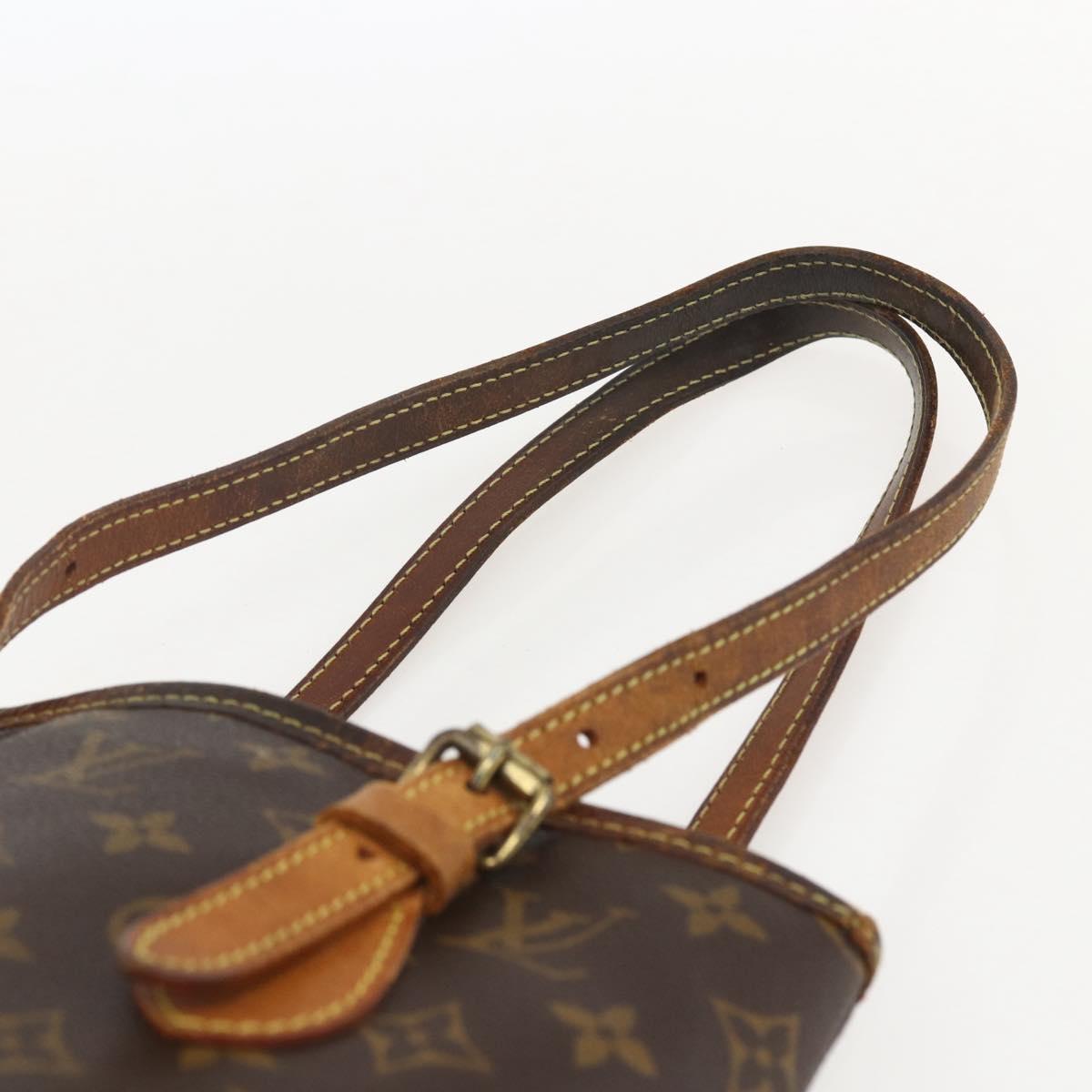 LOUIS VUITTON Monogram Bucket PM Shoulder Bag M42238 LV Auth am10400