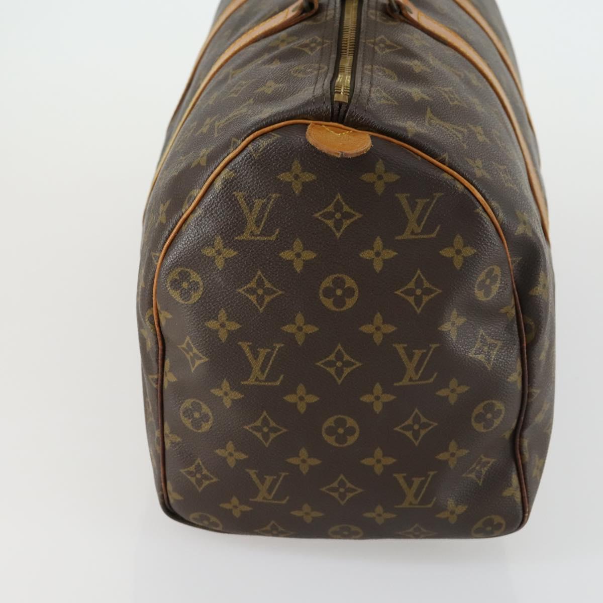 LOUIS VUITTON Monogram Keepall 45 Boston Bag M41428 LV Auth am10404