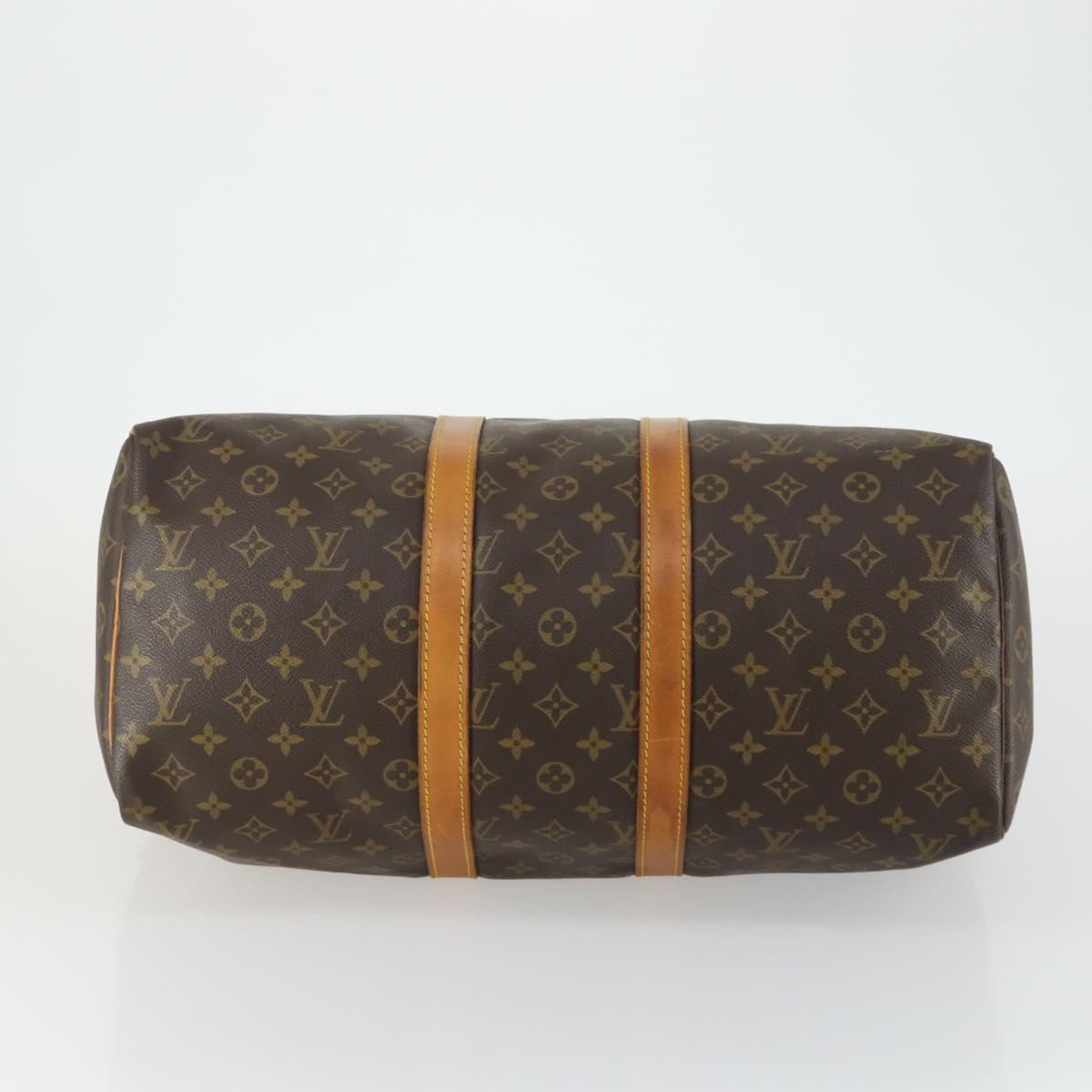 LOUIS VUITTON Monogram Keepall 45 Boston Bag M41428 LV Auth am10404