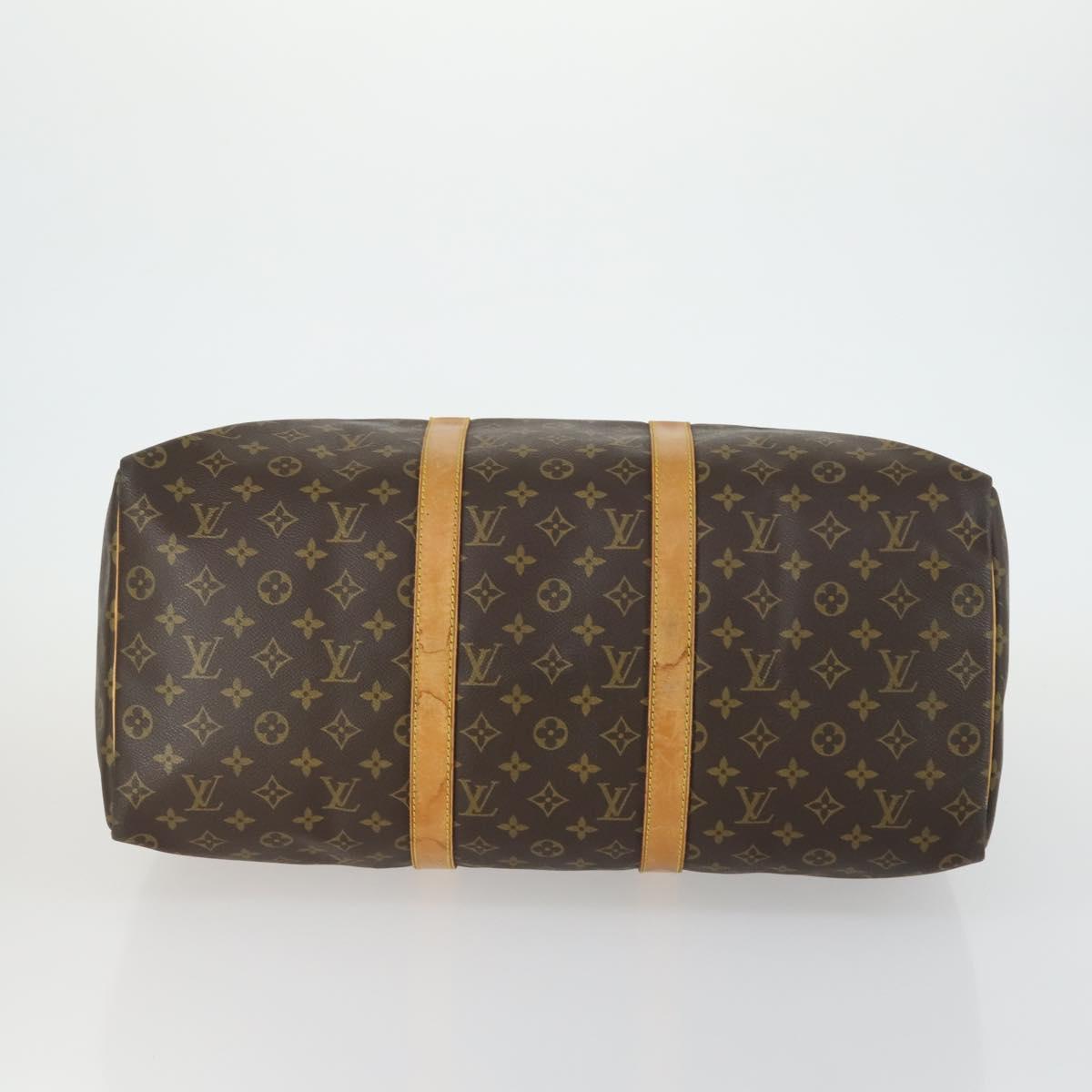 LOUIS VUITTON Monogram Keepall 50 Boston Bag M41426 LV Auth am10405