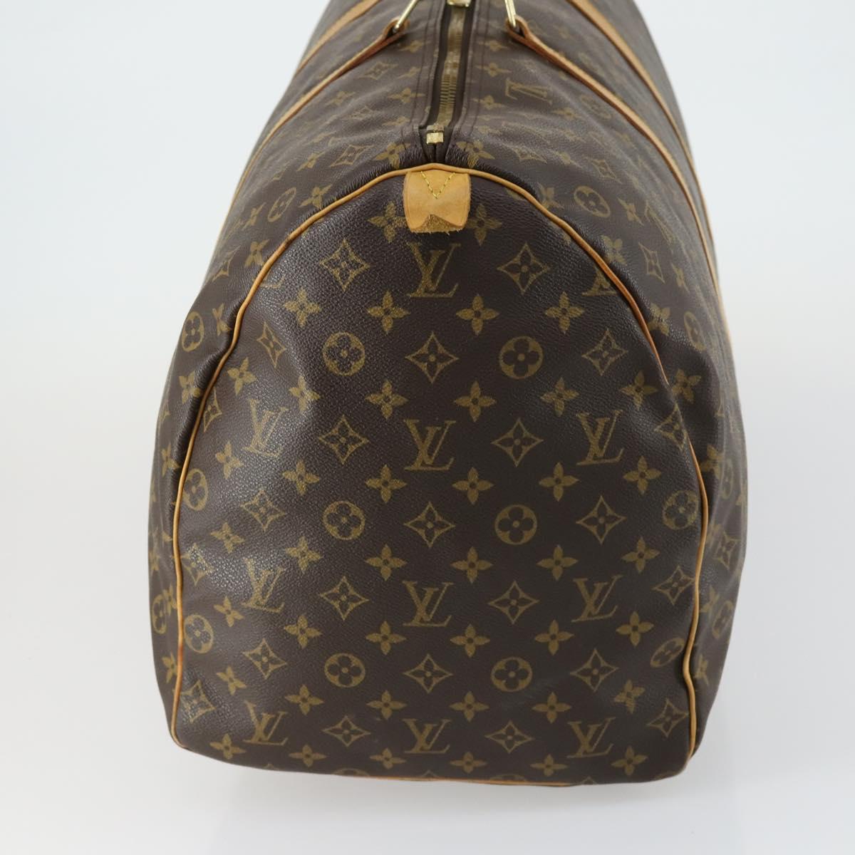 LOUIS VUITTON Monogram Keepall 60 Boston Bag M41422 LV Auth am10406