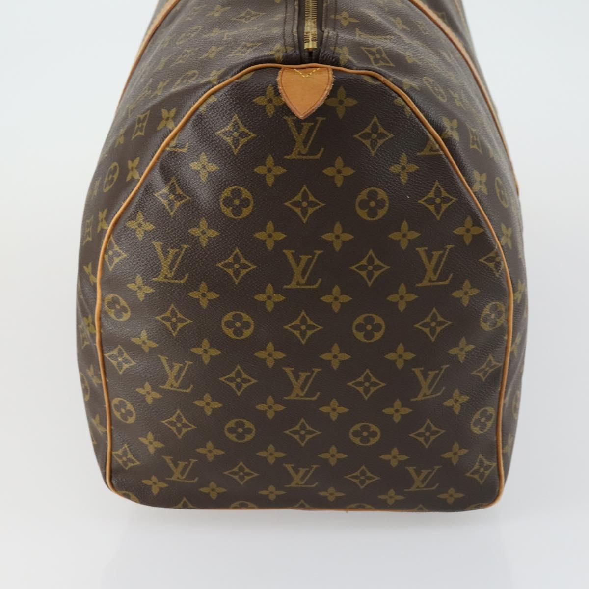 LOUIS VUITTON Monogram Keepall 60 Boston Bag M41422 LV Auth am10407