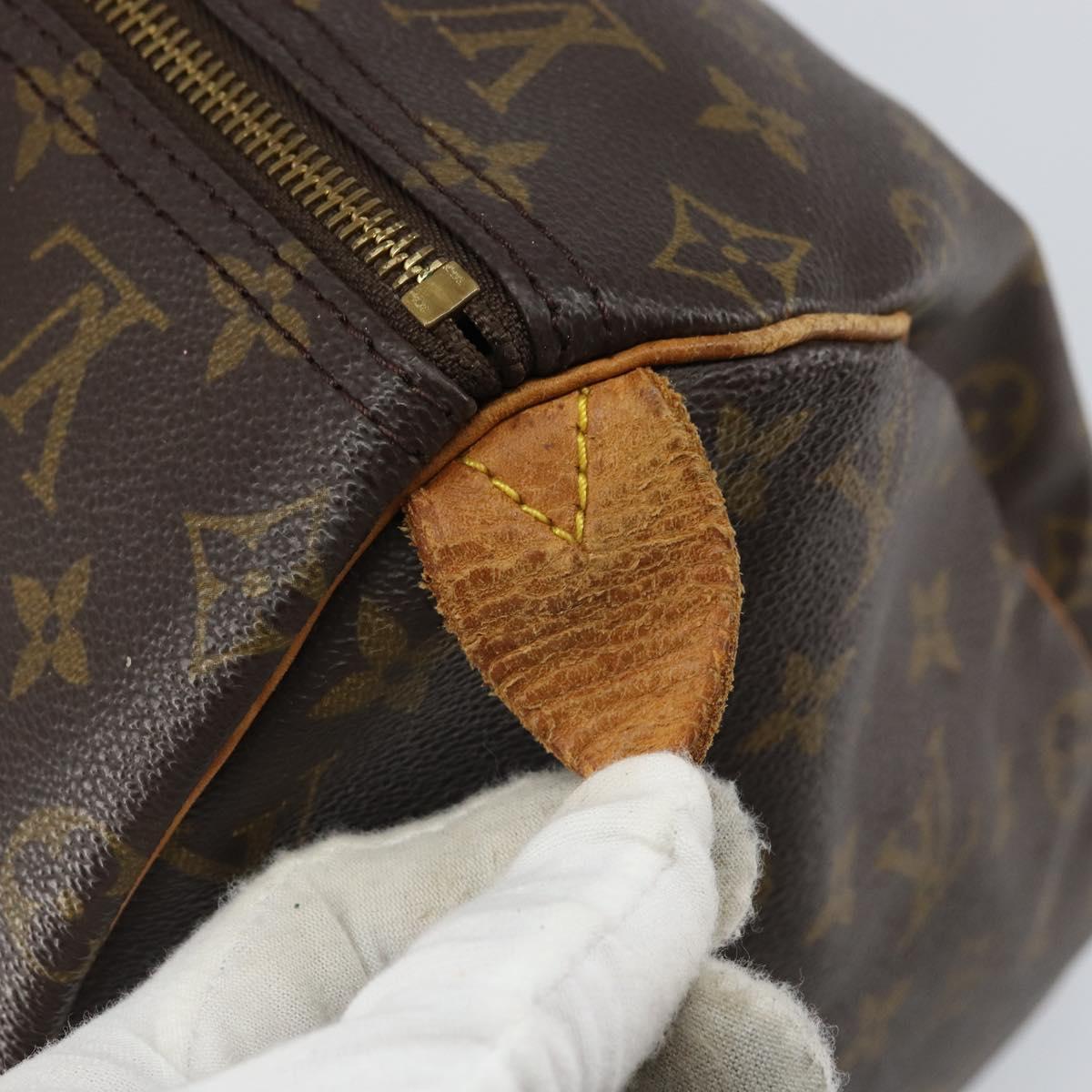 LOUIS VUITTON Monogram Speedy 40 Hand Bag M41522 LV Auth am10411