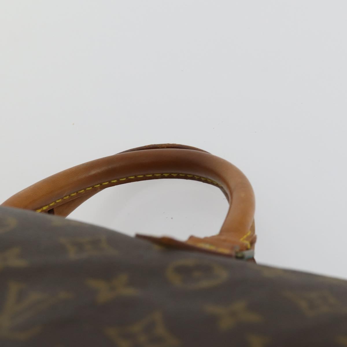 LOUIS VUITTON Monogram Speedy 35 Hand Bag M41524 LV Auth am10413
