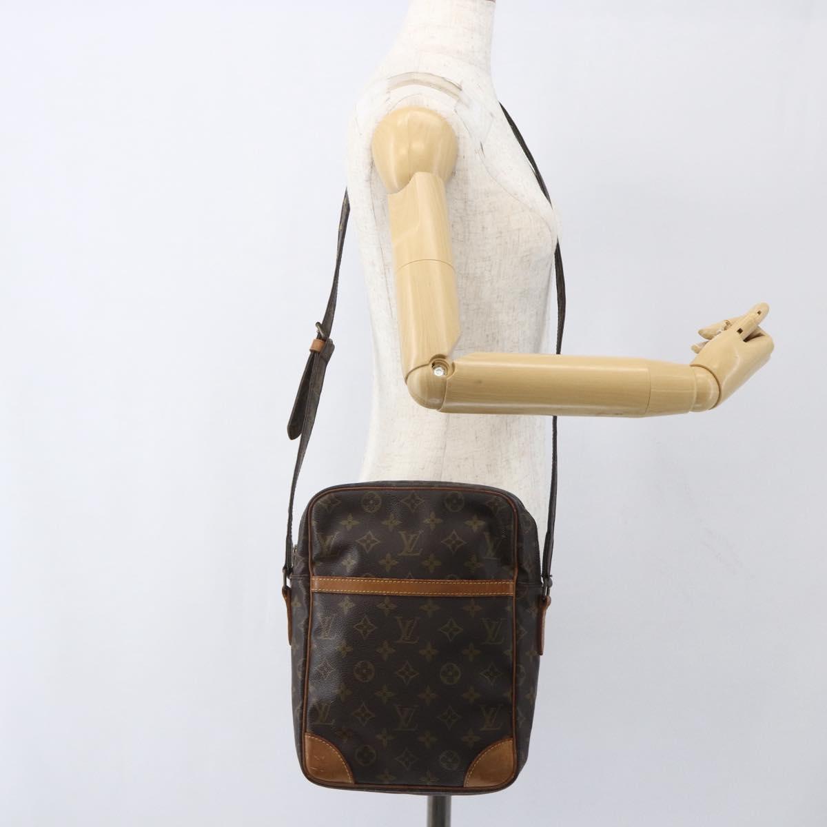 LOUIS VUITTON Monogram Danube MM Shoulder Bag M45264 LV Auth am10427