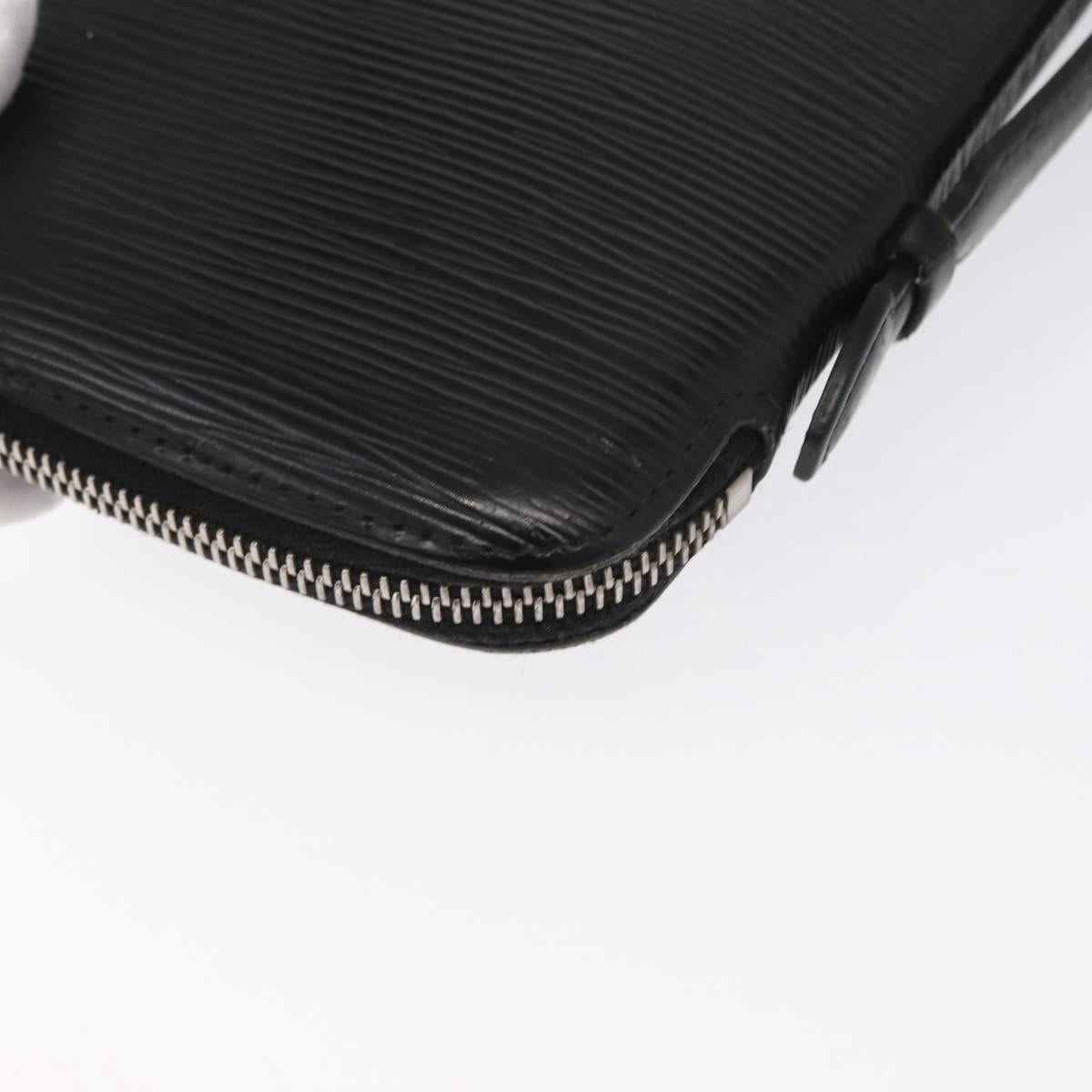 LOUIS VUITTON Epi Organizer Atholl Travel Case Black M63042 LV Auth am10434